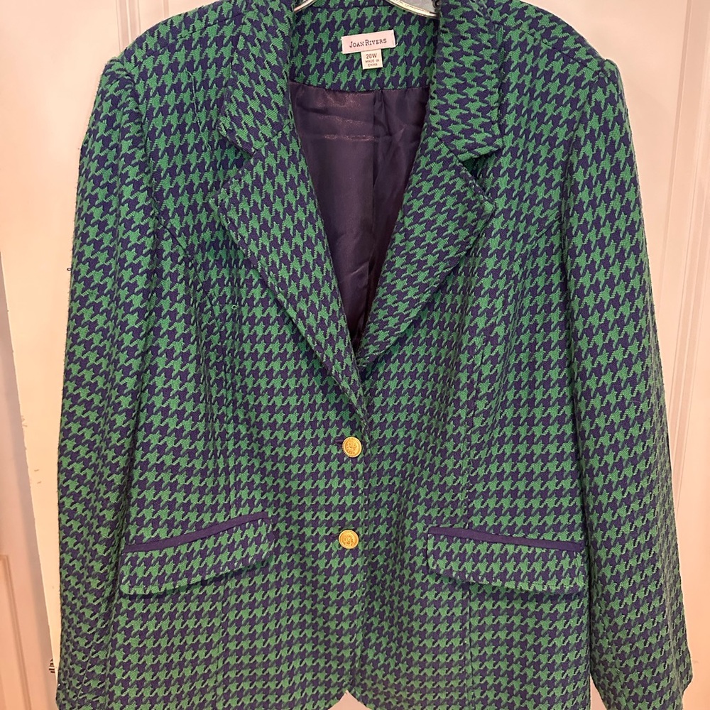 Joan Rivers Houndstooth Blazer - Picture 6 of 14